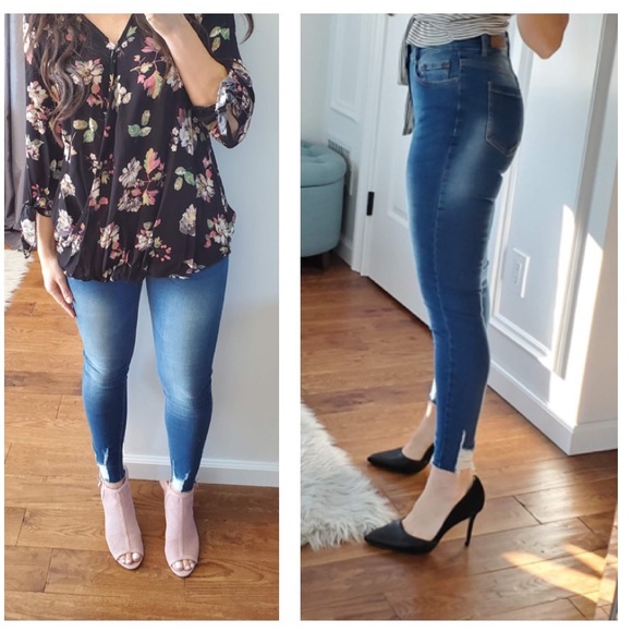 High rise skinny ankle jeans - Picture 5 of 8